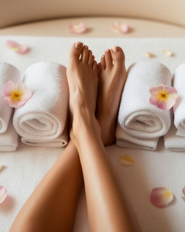 Pamper foot spa
